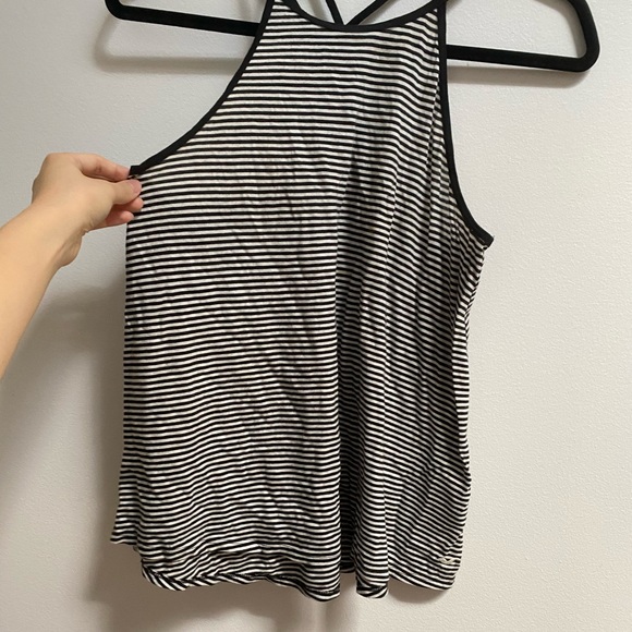 Hollister Cross Back Stripe Swing Tank Top - Picture 6 of 9